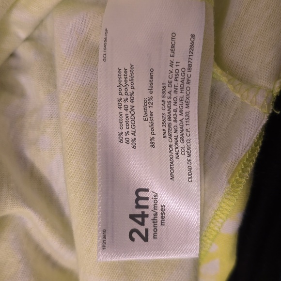 CARTER'S BRAND BABY GIRLS GREEN DRESS OR TOP SIZE 24M - Picture 10 of 10